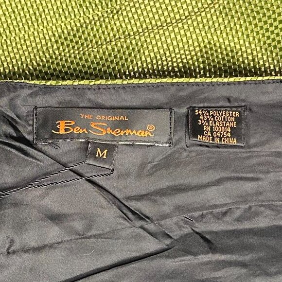 Ben Sherman Twill Weave Midi Bodycon Dress in Satin Green New with Tags - Picture 5 of 9